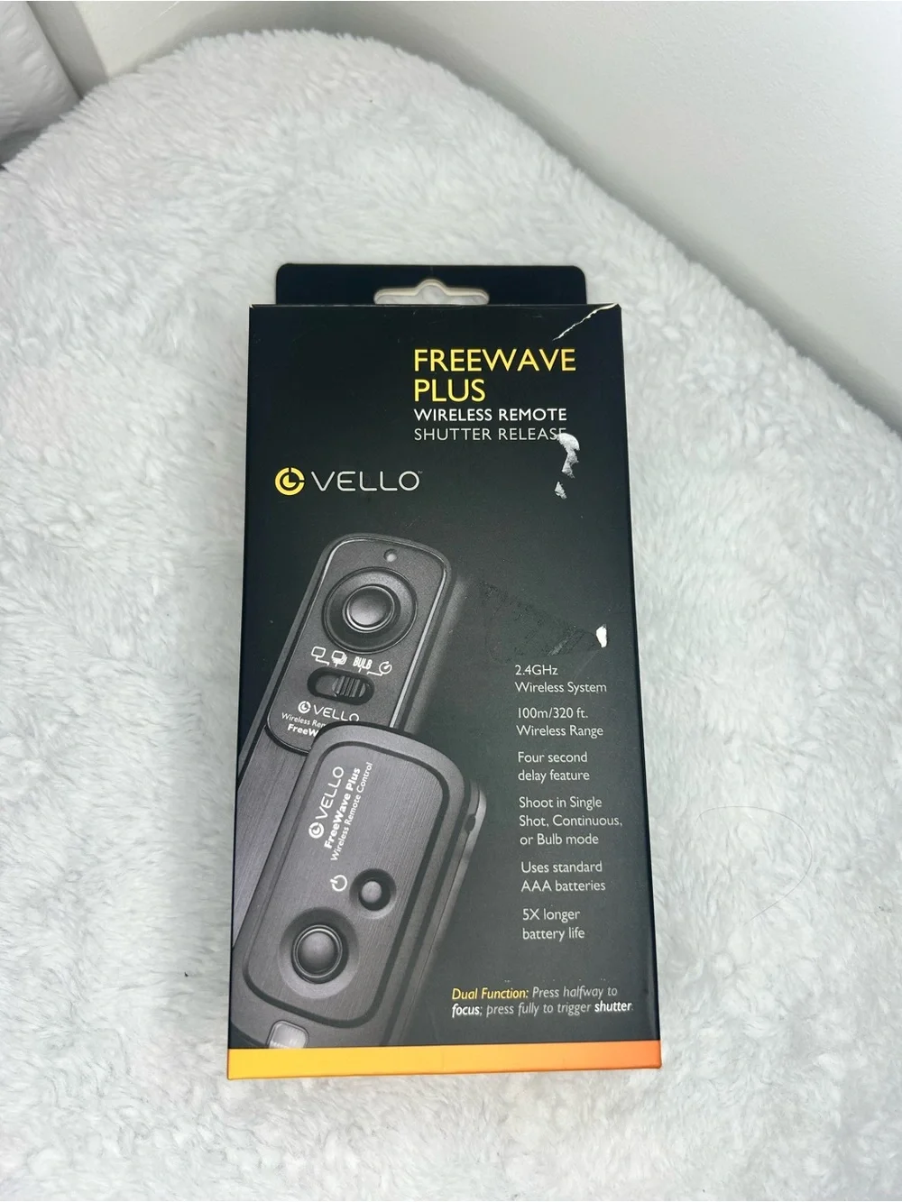 FreeWave Plus Wireless Shutter Remote - Black